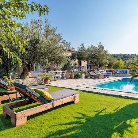 Skopelos Blue Heaven Pool Villa In Olive Grove Exterior foto